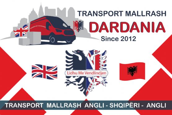 TRANSPORT DARDANIA / Transport mallrash nga Northapton per Tirane / transport mallrash nga Tirana per Northapton